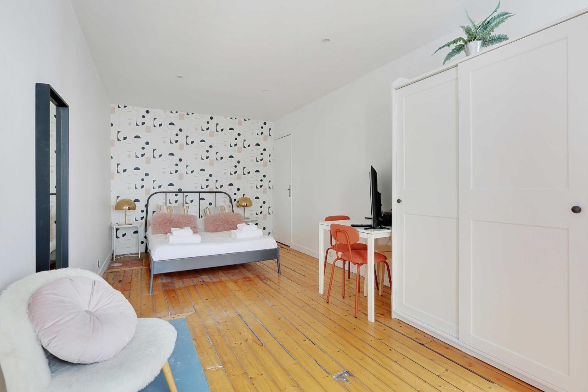 Charming - 1bd-4p - Batignolles * Parijs